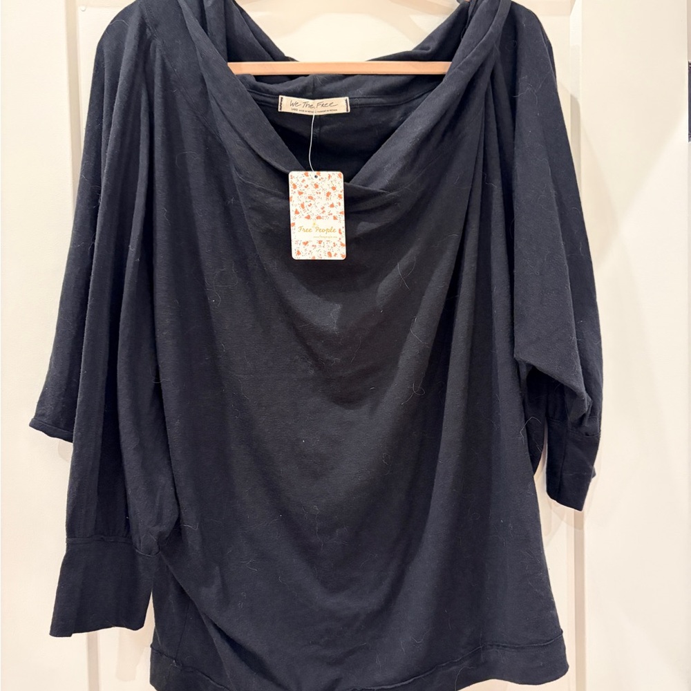 Free People | We The Free Sequoia off the shoulder in black